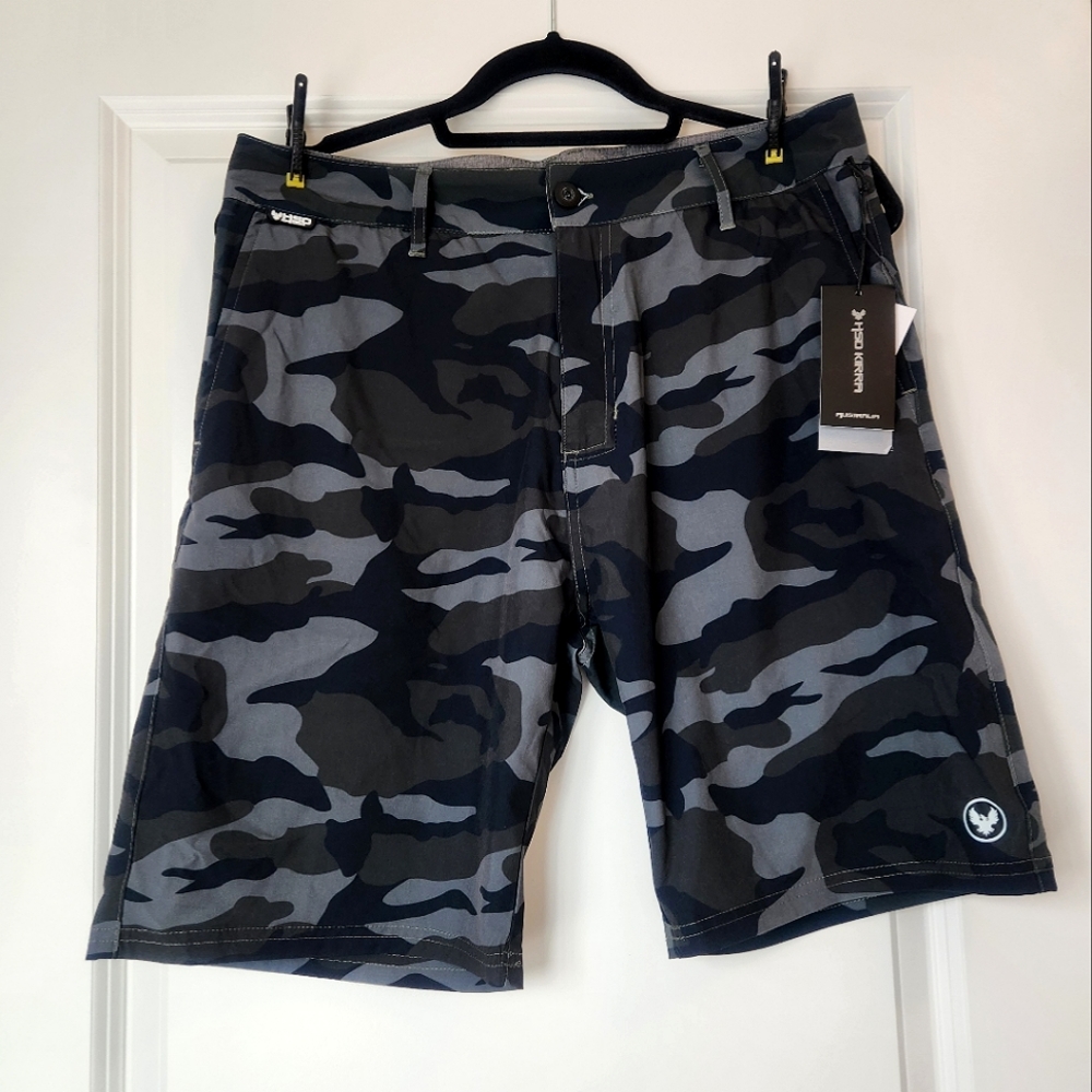 NWT - HSD Kirra Unlined 8.5" Inseam Shorts